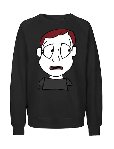 Lost and Concerned (6) - comic, comics, comic style, comic stil, monster, halloween, sad, traurig, traurigkeit, depression, allein, alleine, einsam, trauer, angsthase - Fairtrade Sweatshirt