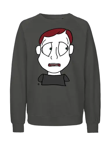 Lost and Concerned (6) - comic, comics, comic style, comic stil, monster, halloween, sad, traurig, traurigkeit, depression, allein, alleine, einsam, trauer, angsthase - Fairtrade Sweatshirt