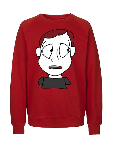 Lost and Concerned (6) - comic, comics, comic style, comic stil, monster, halloween, sad, traurig, traurigkeit, depression, allein, alleine, einsam, trauer, angsthase - Fairtrade Sweatshirt