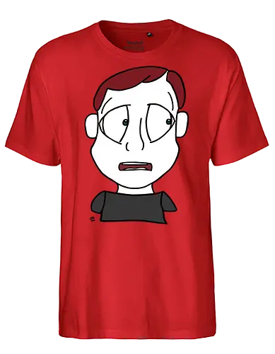 Lost and Concerned (6) - comic, comics, comic style, comic stil, monster, halloween, sad, traurig, traurigkeit, depression, allein, alleine, einsam, trauer, angsthase - Fairtrade T-Shirt