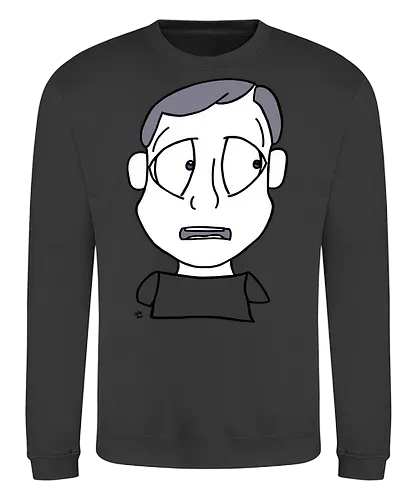 Lost and Concerned (8) - comic, comics, comic style, comic stil, monster, halloween, sad, traurig, traurigkeit, depression, allein, alleine, einsam, trauer, angsthase - Sweatshirt