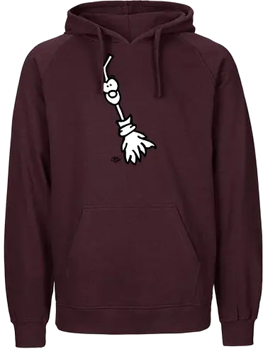 Hexenbesen - Comic, Comic Style, Comic Stil, Zeichnung, comics, zauberei, zauberer, hexe, drache, besen, hexen, hexerei, magie, zauberkraft - Fairtrade Hoodie
