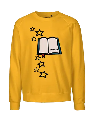 Zauberbuch (bunt) - Comic, Comic Style, Comic Stil, Zeichnung, comics, zauberei, zauberer, hexe, drache, besen, hexen, hexerei, magie, zauberkraft, zauberbuch, magisch - Fairtrade Sweatshirt