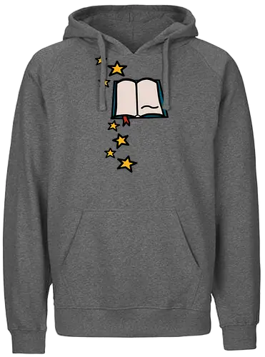 Zauberbuch (bunt) - Comic, Comic Style, Comic Stil, Zeichnung, comics, zauberei, zauberer, hexe, drache, besen, hexen, hexerei, magie, zauberkraft, zauberbuch, magisch - Fairtrade Hoodie