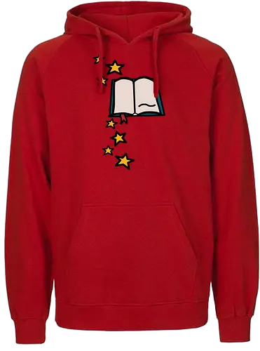 Zauberbuch (bunt) - Comic, Comic Style, Comic Stil, Zeichnung, comics, zauberei, zauberer, hexe, drache, besen, hexen, hexerei, magie, zauberkraft, zauberbuch, magisch - Fairtrade Hoodie