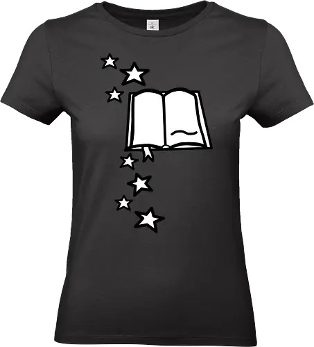 Zauberbuch - Comic, Comic Style, Comic Stil, Zeichnung, comics, zauberei, zauberer, hexe, drache, besen, hexen, hexerei, magie, zauberkraft, zauberbuch, magisch - Standard T-Shirt (Frauen)