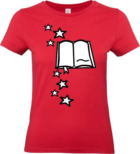 Zauberbuch - Comic, Comic Style, Comic Stil, Zeichnung, comics, zauberei, zauberer, hexe, drache, besen, hexen, hexerei, magie, zauberkraft, zauberbuch, magisch - Standard T-Shirt (Frauen)
