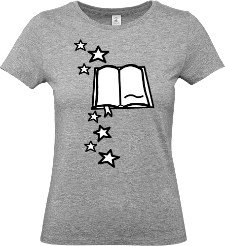 Zauberbuch - Comic, Comic Style, Comic Stil, Zeichnung, comics, zauberei, zauberer, hexe, drache, besen, hexen, hexerei, magie, zauberkraft, zauberbuch, magisch - Standard T-Shirt (Frauen)