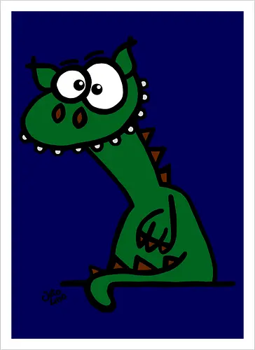Drache (grün)