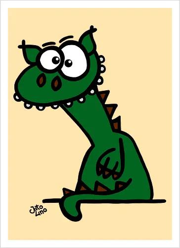 Drache (grün)