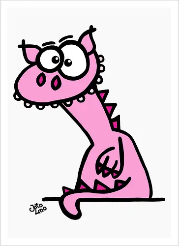 Drache (rosa)