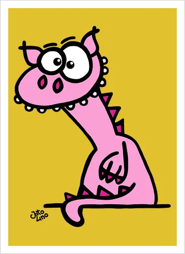 Drache (rosa)