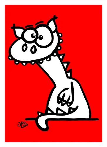 Drache (weiß)