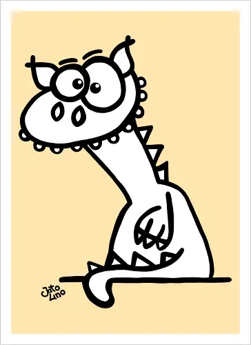 Drache (weiß)