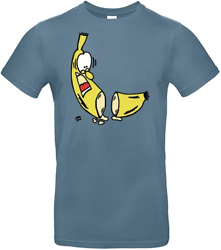 Bananen Split - Augen, Comic, Comic Style, Comic Stil, Zeichnung, comics, niedlich, albern, lustig, witzig, bunt, bananen, horror - Standard T-Shirt