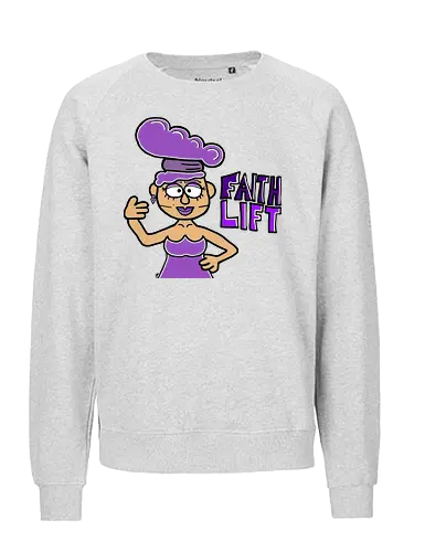 Drag Queen - Augen, Comic, Comic Style, Comic Stil, Zeichnung, comics, niedlich, albern, lustig, witzig, bunt, drag, drag queen, lgbt, queer, lgbtq, lgbtqia+ - Fairtrade Sweatshirt