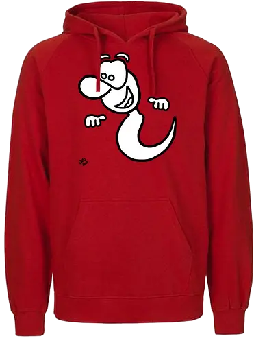 Gespenst (1) - Augen, Comic, Comic Style, Comic Stil, Zeichnung, comics, niedlich, albern, lustig, witzig, bunt, halloween, grusel, gruselig, gespenst, geist, geister - Fairtrade Hoodie