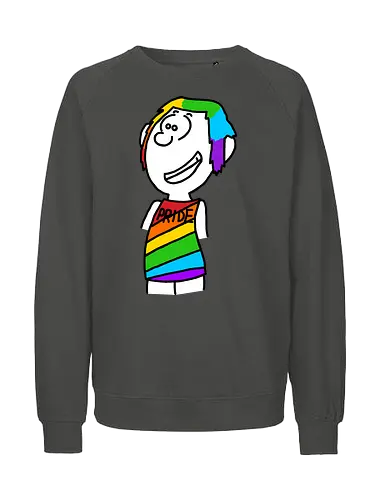 Pride - Augen, Comic, Comic Style, Comic Stil, Zeichnung, comics, niedlich, albern, lustig, witzig, bunt, drag, lgbt, queer, lgbtq, lgbtqia+, drag queen - Fairtrade Sweatshirt