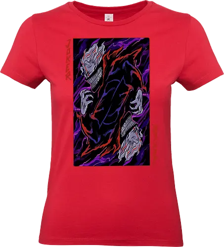 turbo joker  - anime, manga, granny, turbo, racing, sport, alien, ghost, scifi, ufo, science, supranatural - Standard T-Shirt (Frauen)