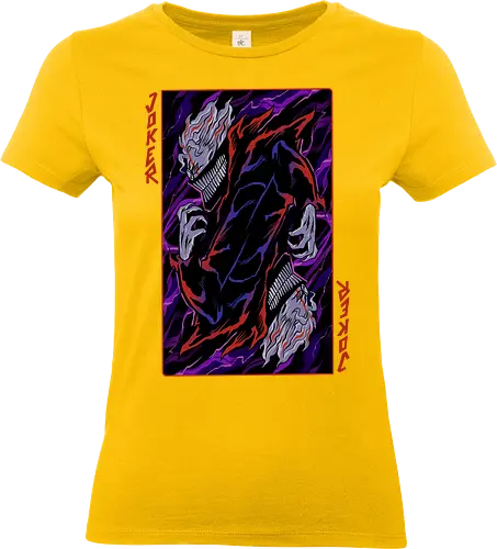 turbo joker  - anime, manga, granny, turbo, racing, sport, alien, ghost, scifi, ufo, science, supranatural - Standard T-Shirt (Frauen)