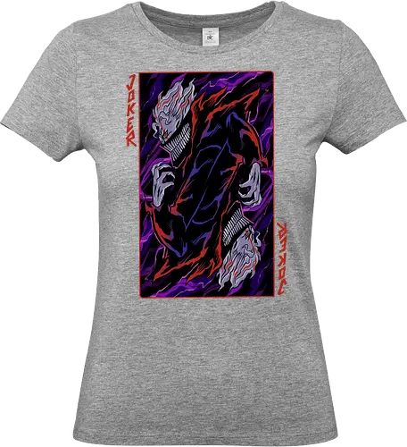 turbo joker  - anime, manga, granny, turbo, racing, sport, alien, ghost, scifi, ufo, science, supranatural - Standard T-Shirt (Frauen)