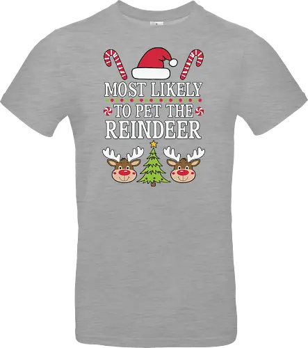 Most likely to pet the reindeer