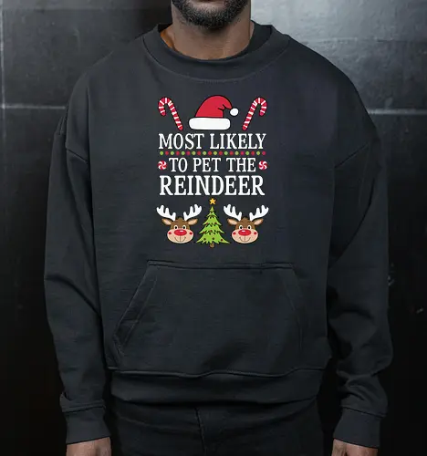 Most likely to pet the reindeer