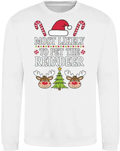 Most likely to pet the reindeer