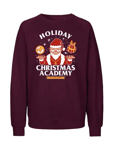 xmas academy  - xmas, christmas, santaclaus, cool, holiday, rich, holy, beautiful - Fairtrade Sweatshirt