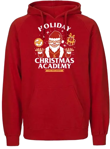 xmas academy  - xmas, christmas, santaclaus, cool, holiday, rich, holy, beautiful - Fairtrade Hoodie