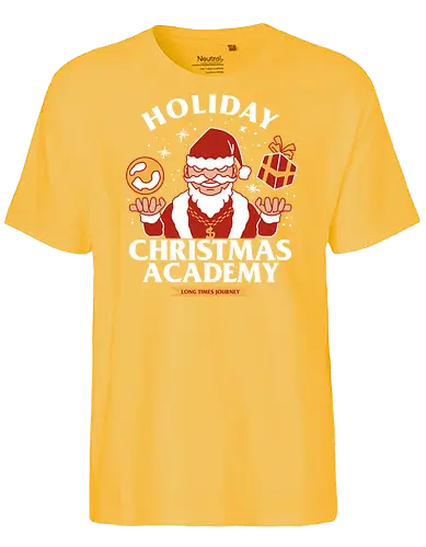xmas academy  - xmas, christmas, santaclaus, cool, holiday, rich, holy, beautiful - Fairtrade T-Shirt