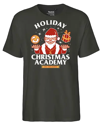 xmas academy  - xmas, christmas, santaclaus, cool, holiday, rich, holy, beautiful - Fairtrade T-Shirt
