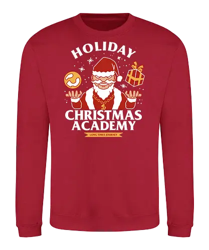 xmas academy  - xmas, christmas, santaclaus, cool, holiday, rich, holy, beautiful - Sweatshirt