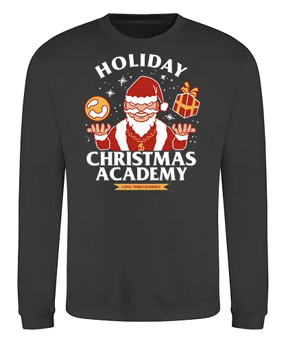 xmas academy  - xmas, christmas, santaclaus, cool, holiday, rich, holy, beautiful - Sweatshirt