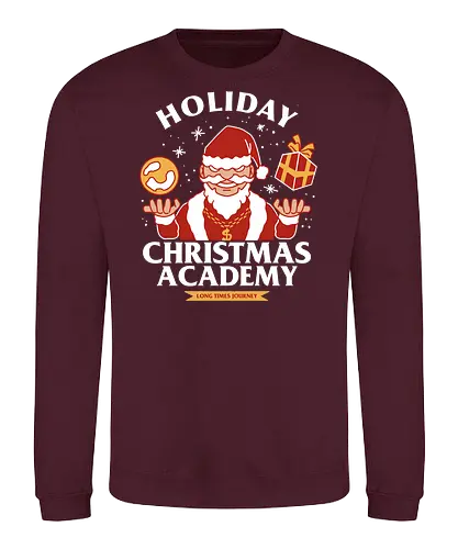 xmas academy  - xmas, christmas, santaclaus, cool, holiday, rich, holy, beautiful - Sweatshirt