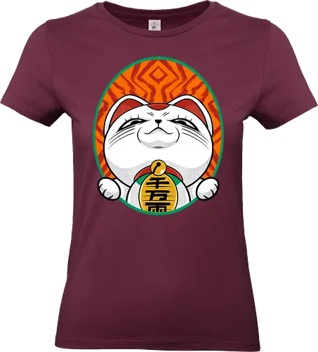 turbo cat  - cat, animal, cute, funny, shape, catlover, fun, luckycat - Standard T-Shirt (Frauen)