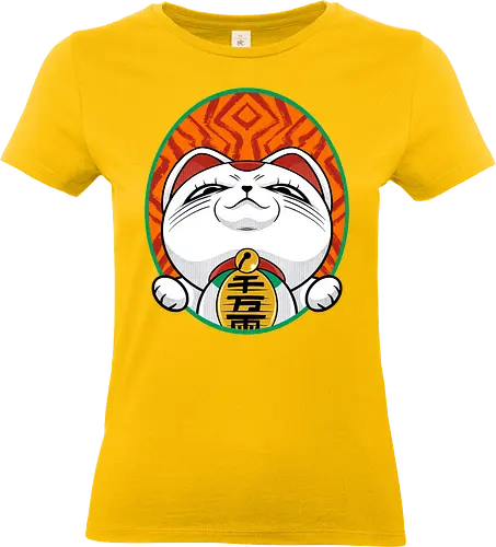 turbo cat  - cat, animal, cute, funny, shape, catlover, fun, luckycat - Standard T-Shirt (Frauen)