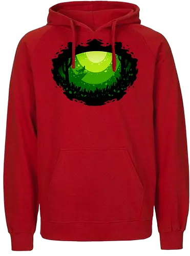 eye of nature  - nocturnal, wild, animal, wolf, owl, night, insomnia, coffee, beast, jungle, forest, horror, art, illustration, night vision - Fairtrade Hoodie
