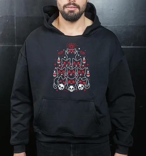 Gothic Christmas Kittens