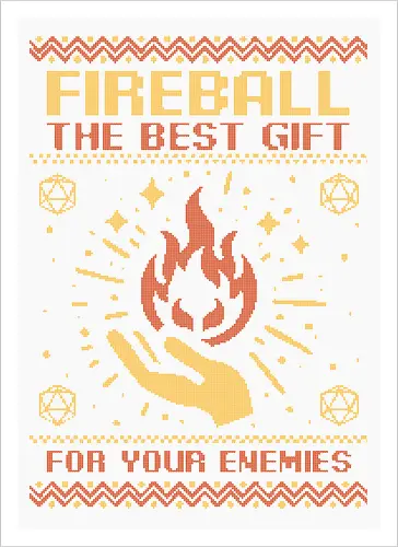 Ugly Sweater Fireball RPG 