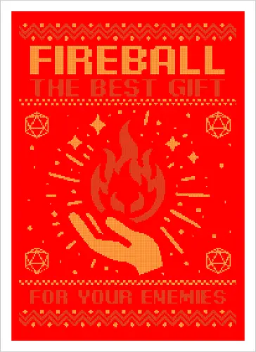 Ugly Sweater Fireball RPG 