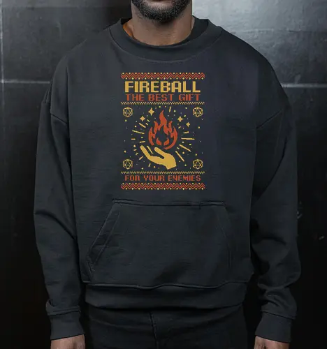 Ugly Sweater Fireball RPG 