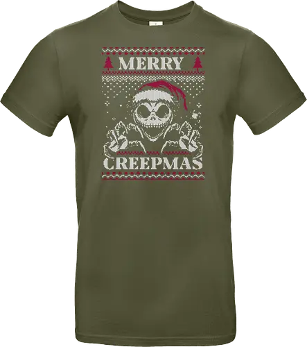 Ugly Sweater Creepy Christmas Skeleton