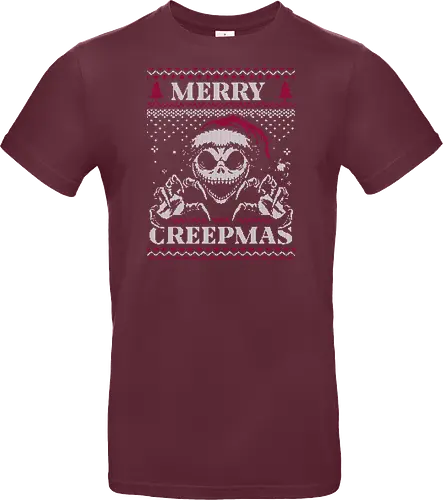 Ugly Sweater Creepy Christmas Skeleton