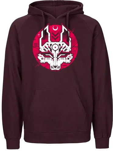 Techsune - kitsune, japan art, vintage, retro, motivate, quote, street, cyberpunk, tech design, fox, animal - Fairtrade Hoodie