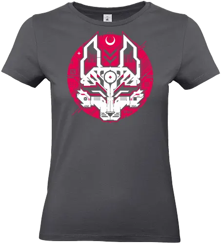 Techsune - kitsune, japan art, vintage, retro, motivate, quote, street, cyberpunk, tech design, fox, animal - Standard T-Shirt (Frauen)