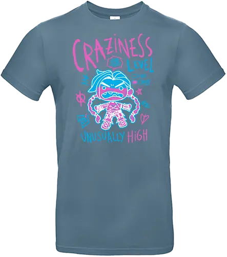 Craziness Levels - arcane, Gaming - Standard T-Shirt