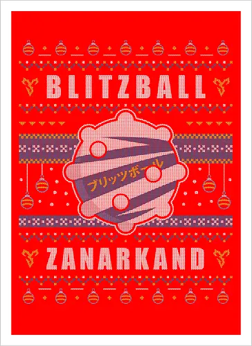 Blitzball Zanarkand Ugly Sweater