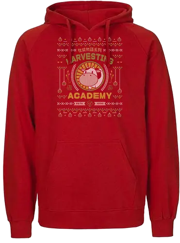 Kawaii Harvesting Ugly Sweater - harvest, cute, moon, farmer, farming, harvesting, gaming, gamer, video game, rpg, jrpg, story of seasons, rune factory, ugly christmas sweater - Fairtrade Hoodie