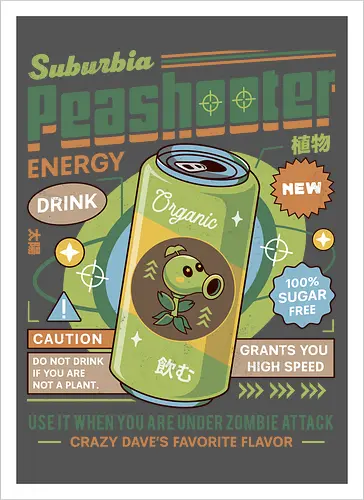 Peashooter Energy Drink